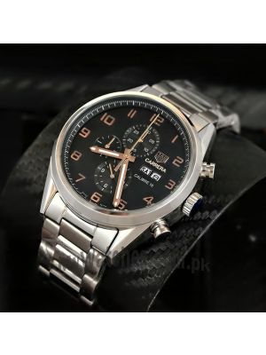 Tag Heuer Carrera Calibre 16 Black Dial Watch Price in Pakistan