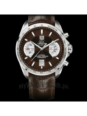 Tag Heuer Grand Carrera Cal 17 Brown watch Price in Pakistan