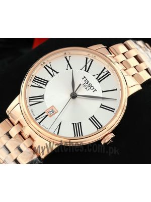 Tissot Carson Premium Quartz Ever Rose Gold Watch Price in Pakistan