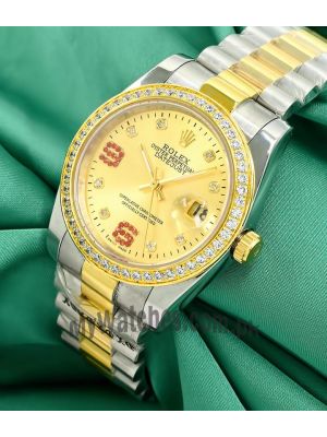 Rolex Datejust 36mm Diamond Bezel Watch Price in Pakistan