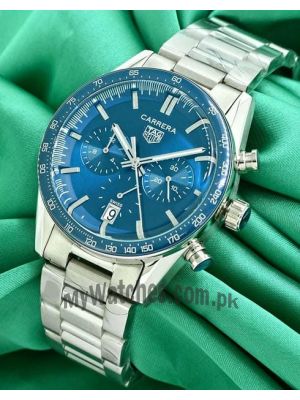TAG Heuer Carrera Chronograph Blue Dial Watch Price in Pakistan
